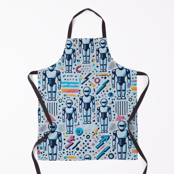 Item preview, robot pattern designed and sold by TEEJAMBOREE.