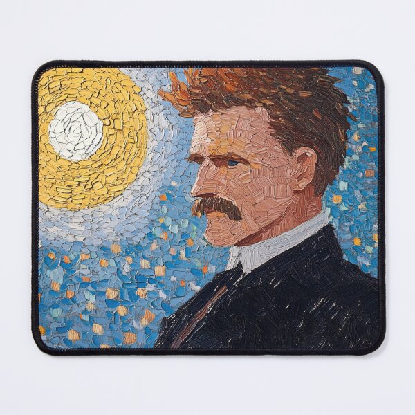 Item preview, Friedrich Nietzsche | Post-impressionist painting style designed and sold by ComicsFactory.