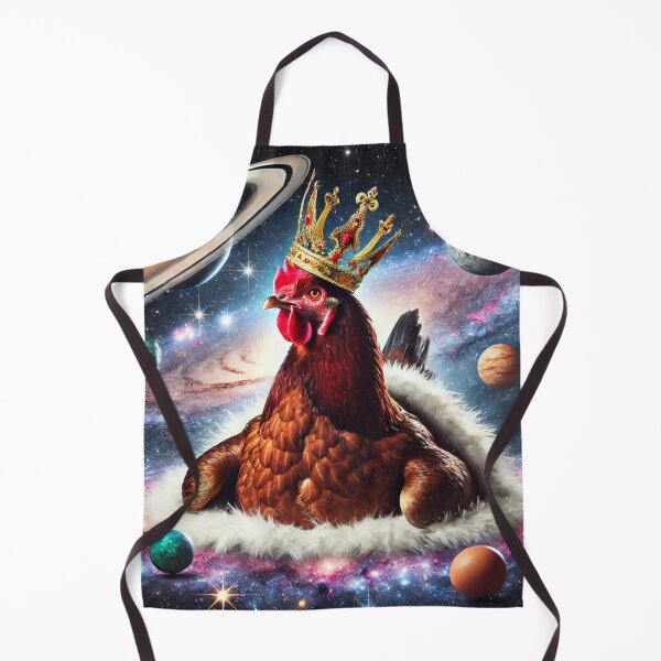 Item preview, Chicken Queen of the Cosmos designed and sold by Kunst-Shirt.