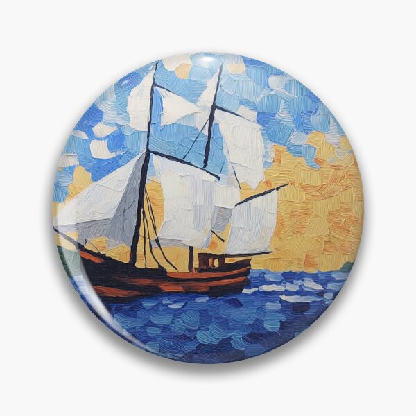 Item preview, Frigate | Post-impressionist painting style designed and sold by ComicsFactory.