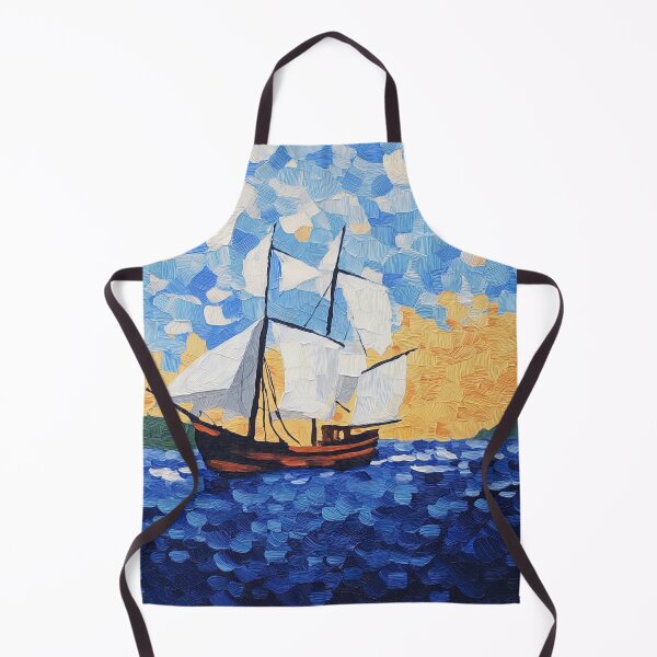 Item preview, Frigate | Post-impressionist painting style designed and sold by ComicsFactory.