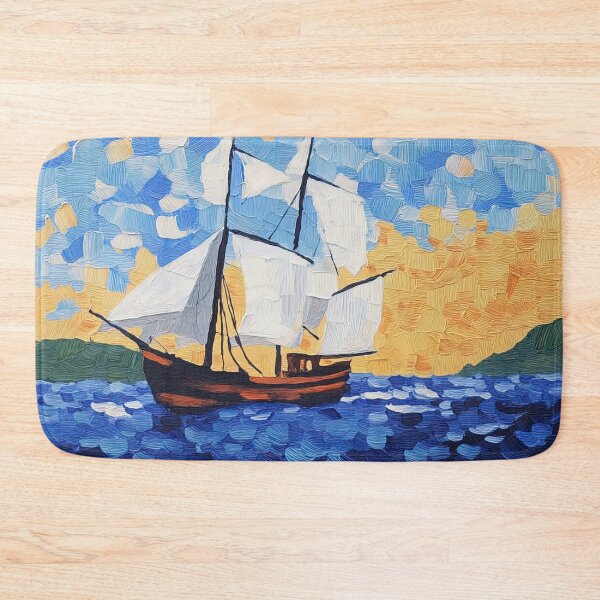 Item preview, Frigate | Post-impressionist painting style designed and sold by ComicsFactory.
