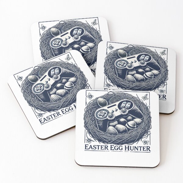 Item preview, Gaming Easter Egg Jäger Retro Video Game designed and sold by LuminOrb.