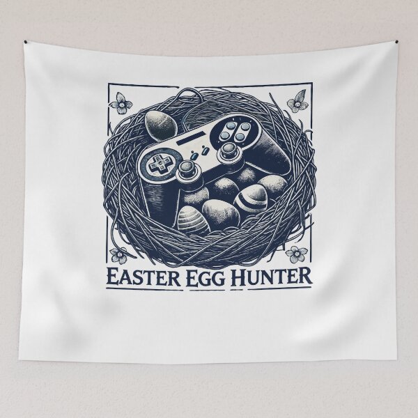Item preview, Gaming Easter Egg Jäger Retro Video Game designed and sold by LuminOrb.