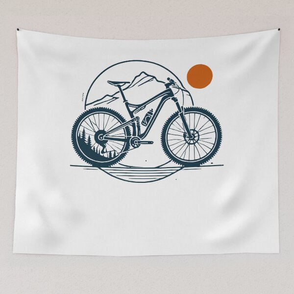Item preview, Bicycle Adventure Mountain Mountain Bike Sun designed and sold by LuminOrb.
