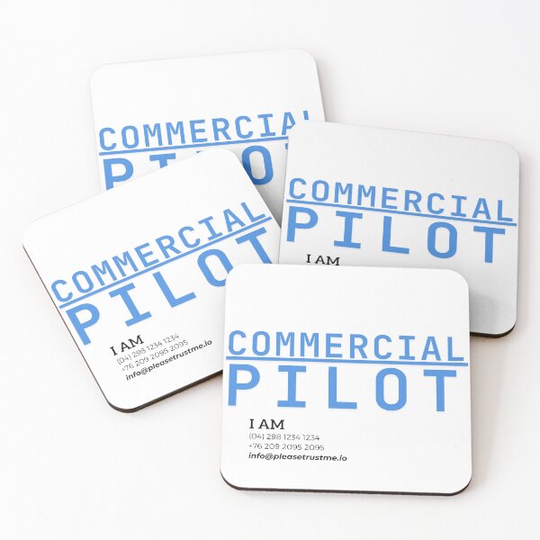 Item preview, I am commercial pilot. designed and sold by TOOKTIKshop.