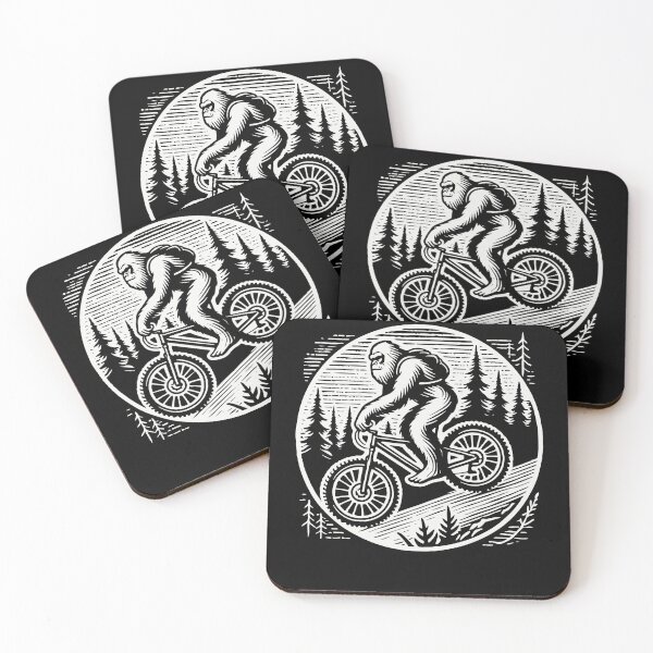 Item preview, Bigfoot Bicycle Adventure In The Wald designed and sold by LuminOrb.