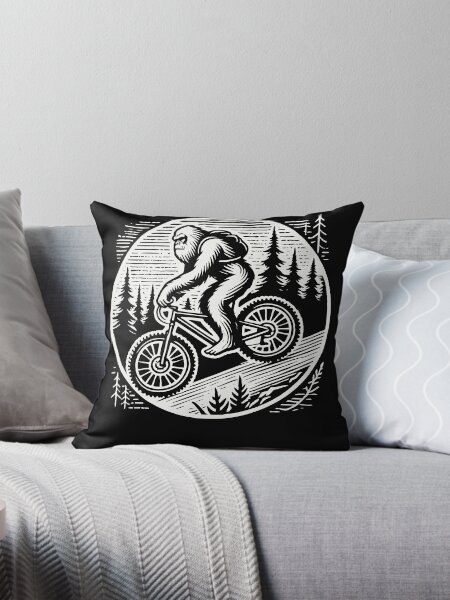 Artikel-Vorschau von Bigfoot Fahrrad Abenteuer Im Wald, designt und verkauft von LuminOrb.