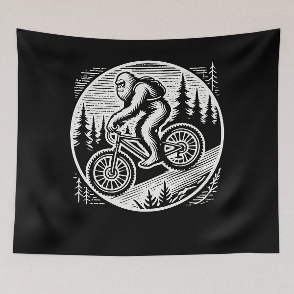 Item preview, Bigfoot Bicycle Adventure In The Wald designed and sold by LuminOrb.