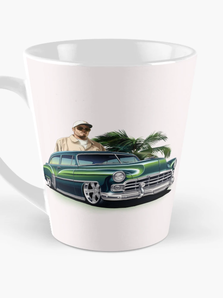 Thumbnail 3 of 4, Coffee Mug, Low Rider Classic Car with Rapper  designed and sold by JoeVee-Int.