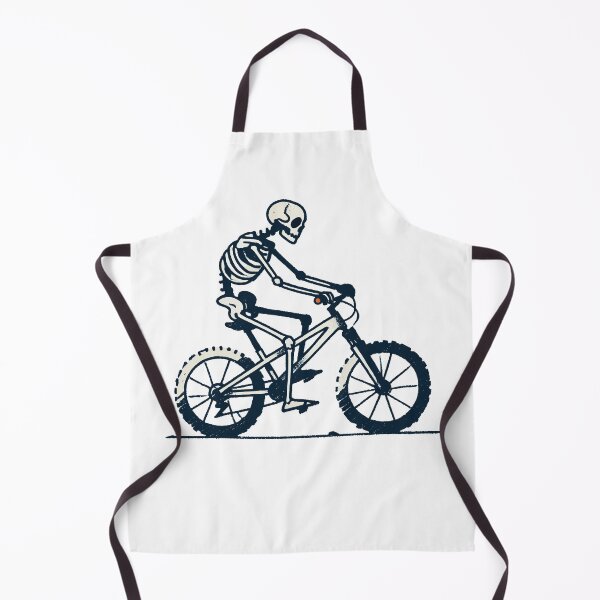 Item preview, Skeleton Bicycle Retro Mountain Bike Art designed and sold by LuminOrb.