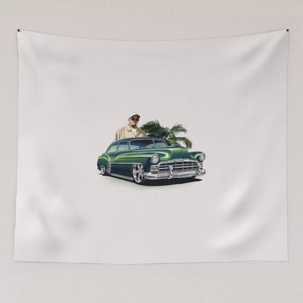 Item preview, Low Rider Classic Car with Rapper  designed and sold by JoeVee-Int.