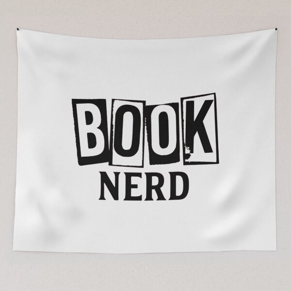 Item preview, Book Nerd designed and sold by WildHeartsbyKit.