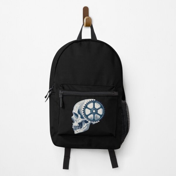 Item preview, Bicycle Lover Skull With Gear For Cycling designed and sold by LuminOrb.
