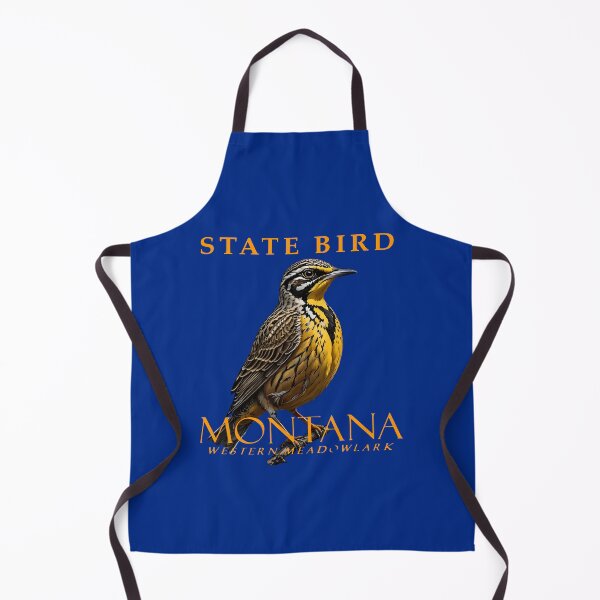 Item preview, Montana Territory Bird The Western Meadowlark designed and sold by taiche.