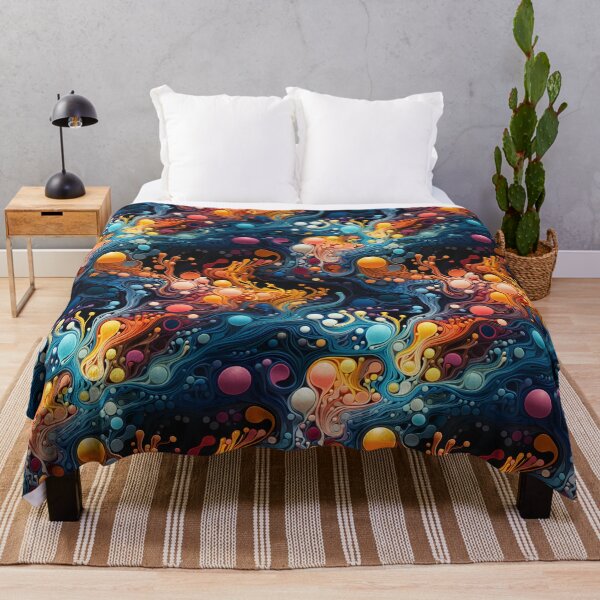 Item preview, Abstract color swirls #7 designed and sold by Jirka Svetlik, Studio Illuvision.