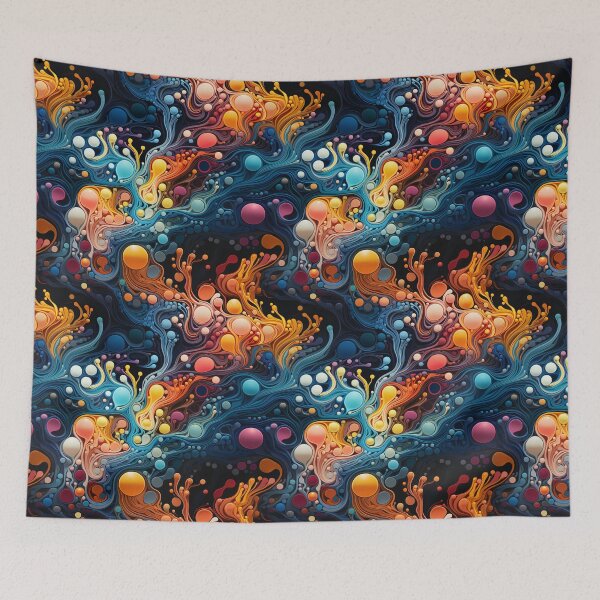 Item preview, Abstract color swirls #7 designed and sold by Jirka Svetlik, Studio Illuvision.