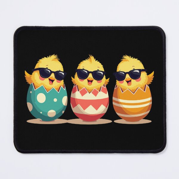 Item preview, Three Happy Easter Chickens Wearing Sun Glass designed and sold by thespecialtyhub.