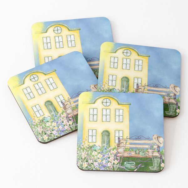 Item preview, Watercolor Spring Garden designed and sold by Art-by-Terry.