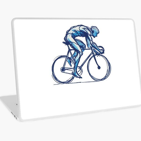 Item preview, Racing Bike Driver Bicycle Artwork Sporty designed and sold by LuminOrb.