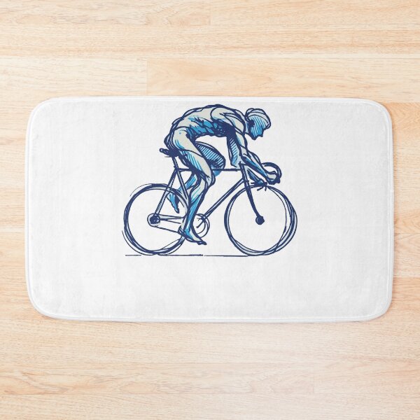 Item preview, Racing Bike Driver Bicycle Artwork Sporty designed and sold by LuminOrb.