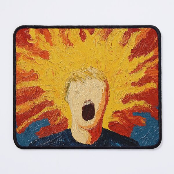 Item preview, Frustration | Post-impressionist painting style designed and sold by ComicsFactory.
