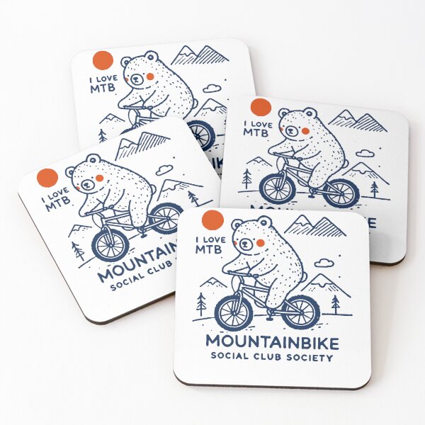 Item preview, Bicycle Adventure With Bär Mountainbike Social designed and sold by LuminOrb.