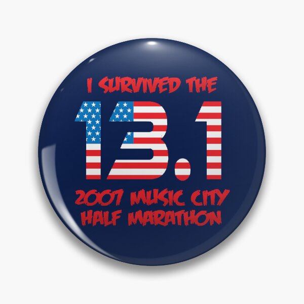 Item preview, 13.1 HALF MARATHON - V3 - for THE WIFE Sticker designed and sold by CrazyBear4U.