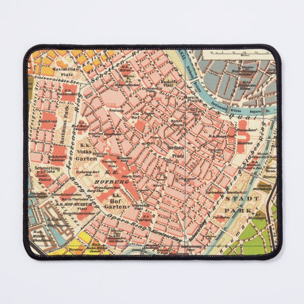 Item preview, Map of Vienna in 1895 designed and sold by 19th Century in Color.