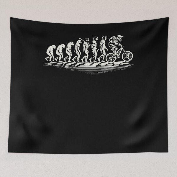 Item preview, Evolution Bicycle Mountainbike Radsport Humor designed and sold by LuminOrb.