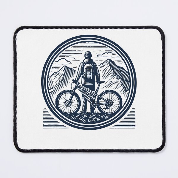 Item preview, Mountainbike Adventure Bicycle Nature Retro designed and sold by LuminOrb.