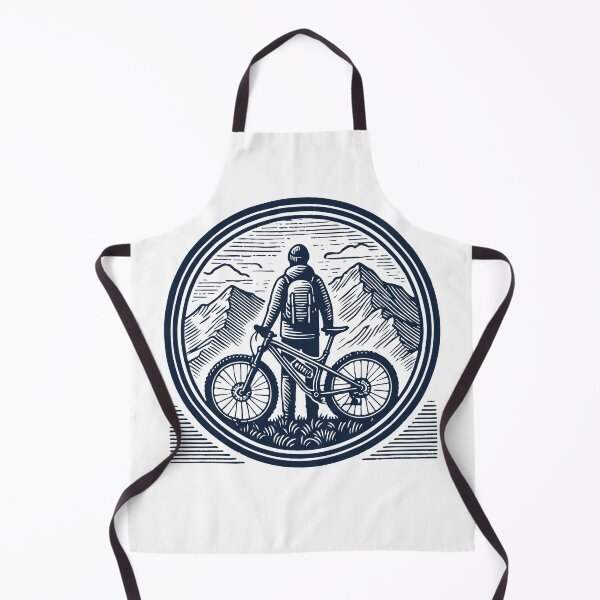 Item preview, Mountainbike Adventure Bicycle Nature Retro designed and sold by LuminOrb.