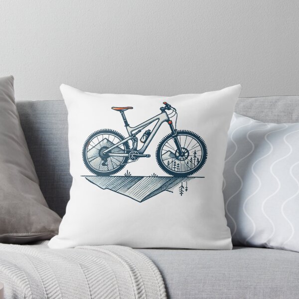 Item preview, Adventure Bike Mountain Bike Mountains Nature designed and sold by LuminOrb.
