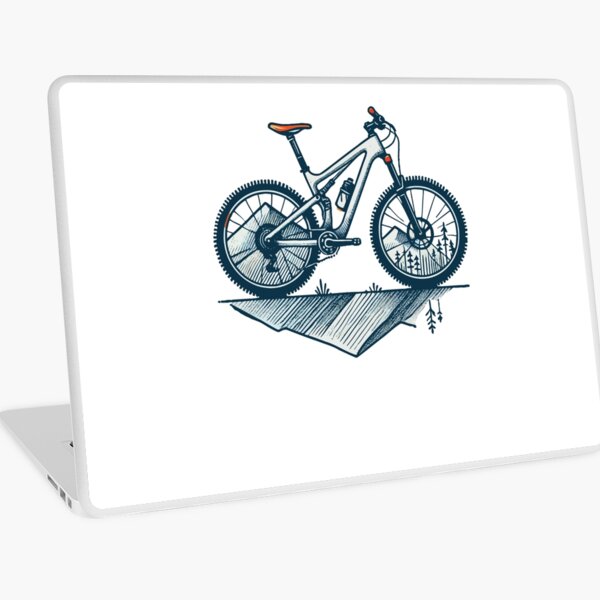 Item preview, Adventure Bike Mountain Bike Mountains Nature designed and sold by LuminOrb.