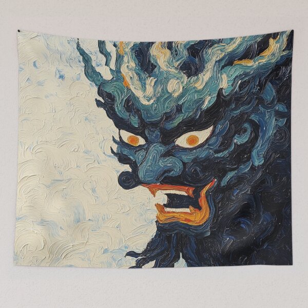 Item preview, Fujin | Post-impressionist painting style designed and sold by ComicsFactory.