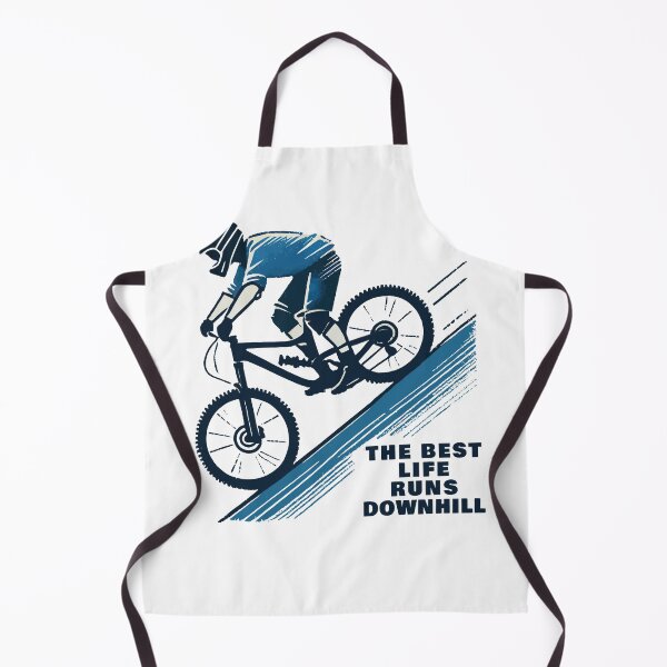 Item preview, Best Life Runs Downhill Fahrrad Adventure designed and sold by LuminOrb.