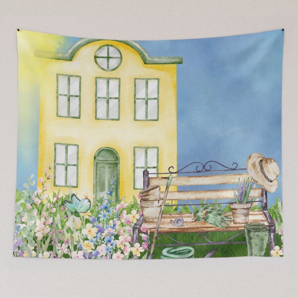Item preview, Watercolor Spring Garden designed and sold by Art-by-Terry.