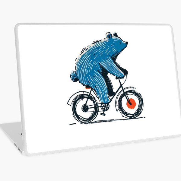 Item preview, Bicycle Adventure With A Bear On Two -wheeler designed and sold by LuminOrb.