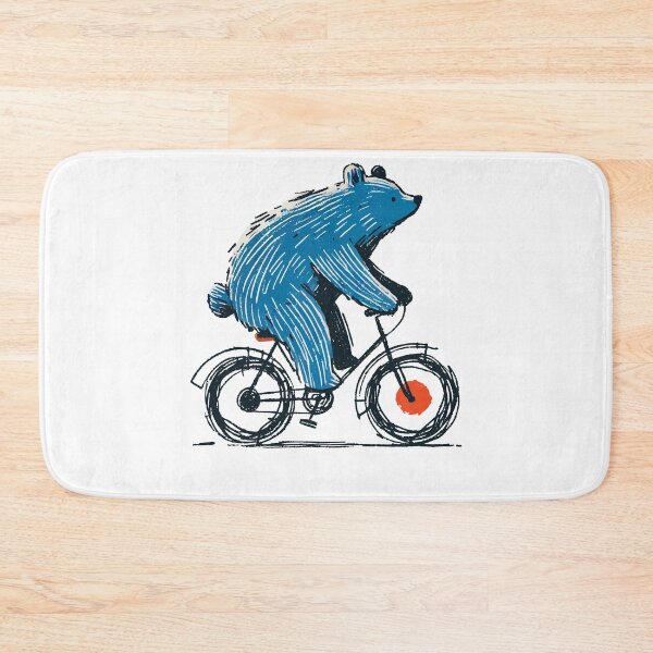 Item preview, Bicycle Adventure With A Bear On Two -wheeler designed and sold by LuminOrb.