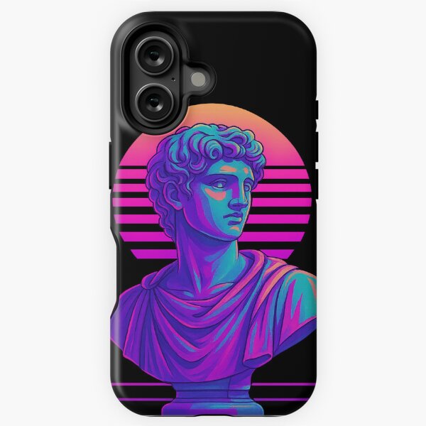 Vista previa del artículo con la obra «Apollo.exe Vaporwave Renaissance», diseñado y vendido por Bearabilia.