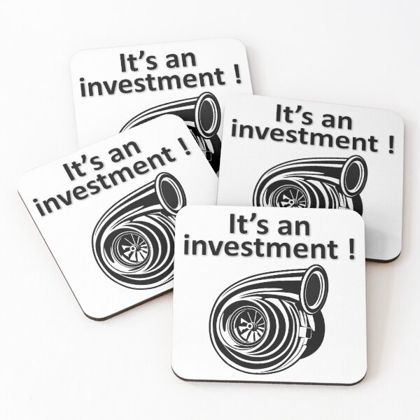 Item preview, Turbo - It's an investment ! designed and sold by Baaam-Design.
