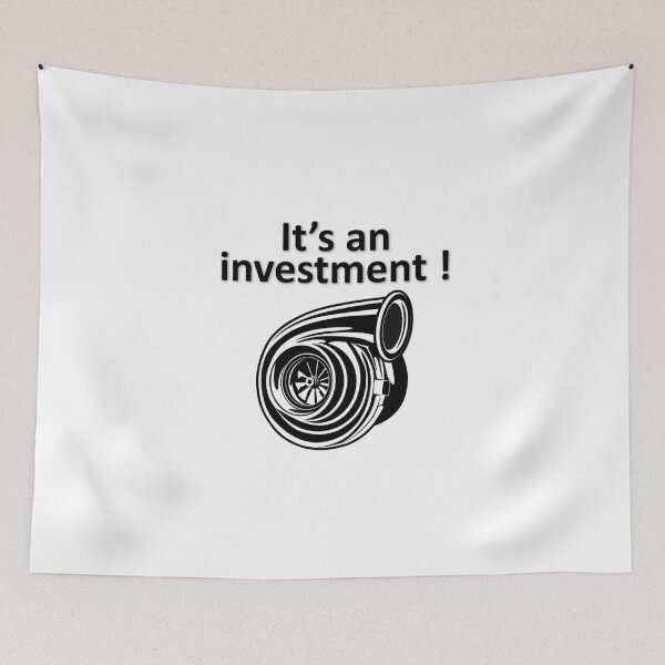 Item preview, Turbo - It's an investment ! designed and sold by Baaam-Design.