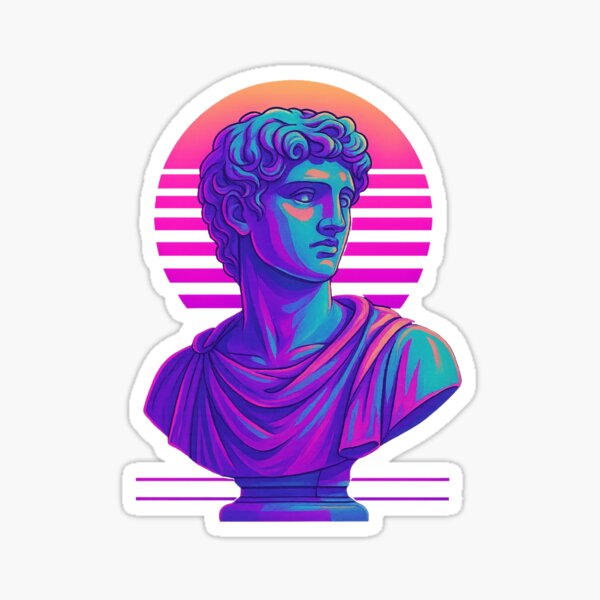 Item preview, Apollo.exe Vaporwave Renaissance designed and sold by Bearabilia.