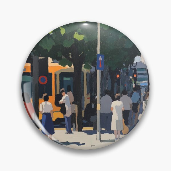 Item preview, Fukuoka | Post-impressionist painting style designed and sold by ComicsFactory.