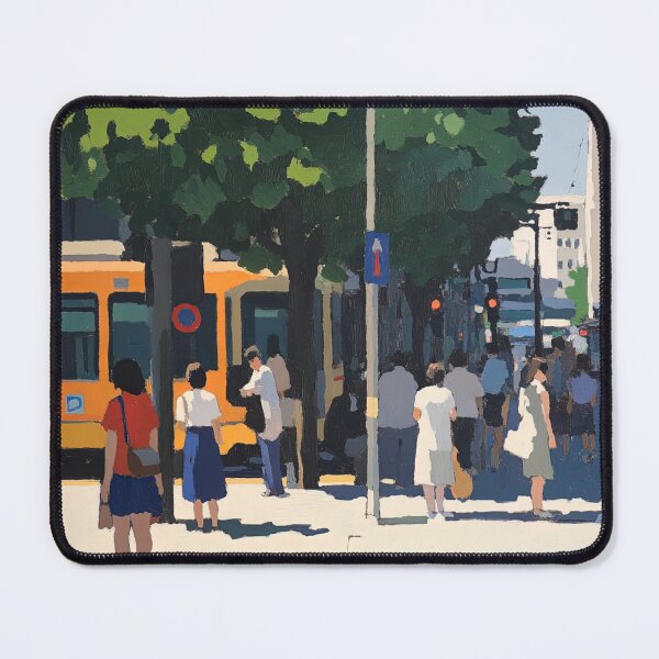 Item preview, Fukuoka | Post-impressionist painting style designed and sold by ComicsFactory.