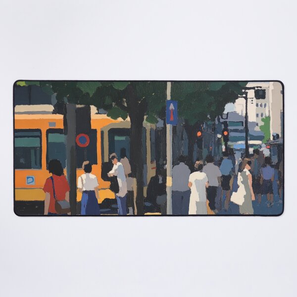 Item preview, Fukuoka | Post-impressionist painting style designed and sold by ComicsFactory.