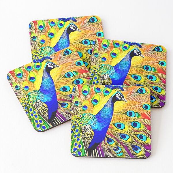 Item preview, Peacock Feather Art designed and sold by Health And Fitness Posts e-Store.