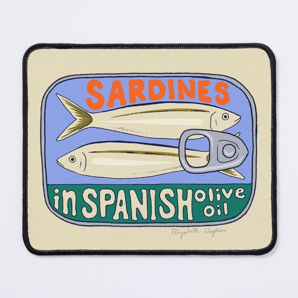 Item preview, Tin of Sardines designed and sold by Elizabeth Weglein.
