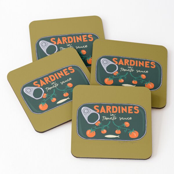 Item preview, Tin of Sardines in Tomato sauce designed and sold by Elizabeth Weglein.