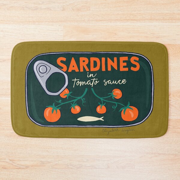 Item preview, Tin of Sardines in Tomato sauce designed and sold by Elizabeth Weglein.